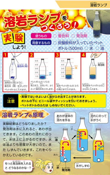 水と油をまぜてつくる そんな常識をくつがえす実験が体験できる理科教材